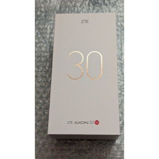 未使用 ZTE AXON 30 5G 8GB/128MB ブラック(スマートフォン本体)