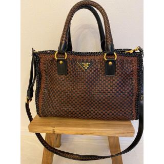 PRADA プラダ トートバッグ ショルダーバッグ バッグ レッド 赤 PORPORA ナイロン レディース