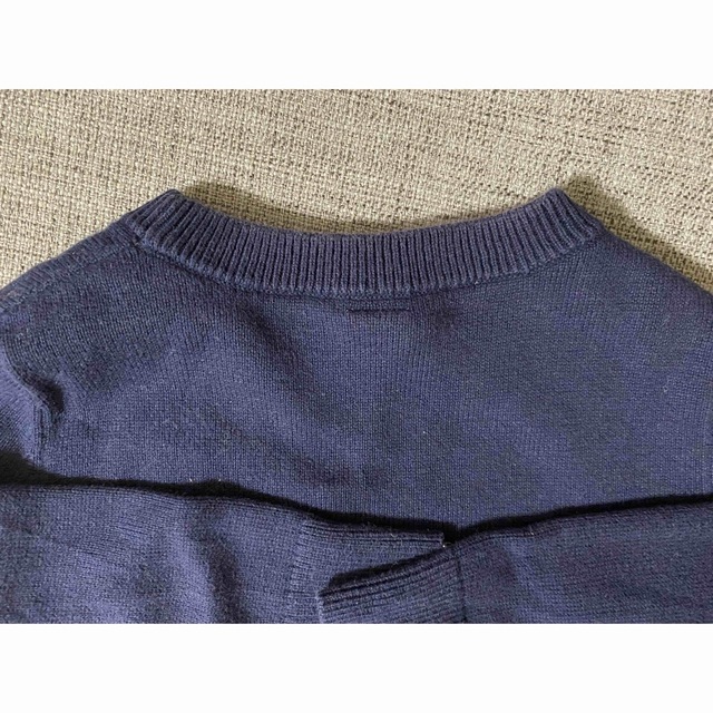 babyGAP(ベビーギャップ)の値下げ！GAP   ダルメシアン　ニット キッズ/ベビー/マタニティのベビー服(~85cm)(ニット/セーター)の商品写真