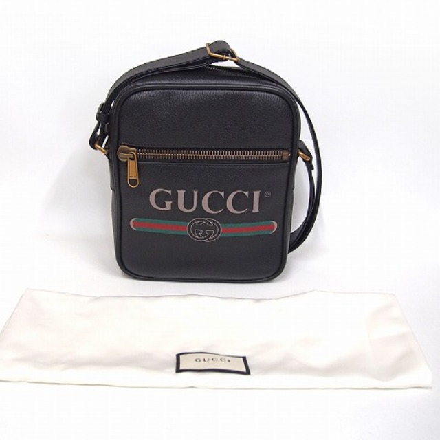GUCCI - (未使用)グッチ GUCCI プリント メッセンジャーバッグ GUCCI - (未使用)グッチ GUCCI プリント メッセンジャーバッグ