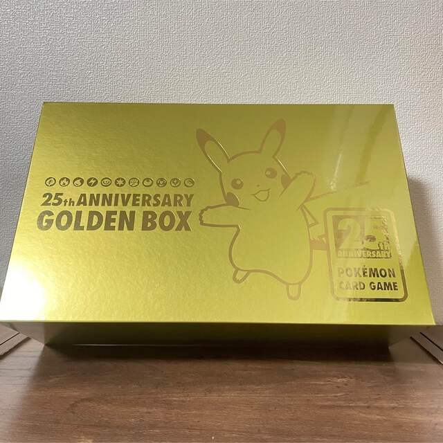 25th anniversary golden BOX シュリンク付き 受注生産