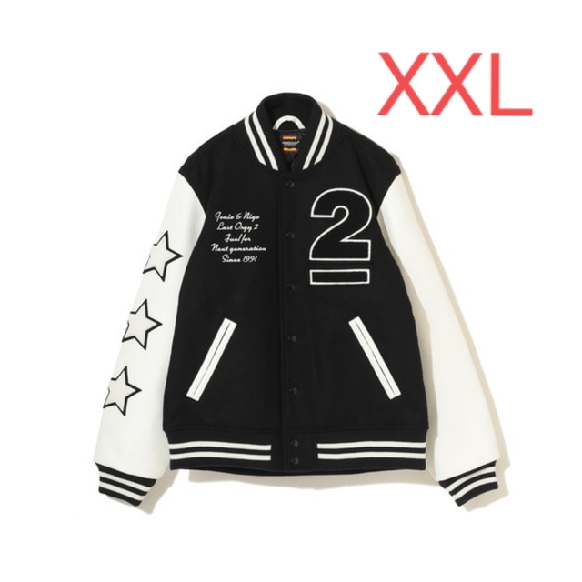 超格安価格 UNDERCOVER BLACK JACKET VIRSITY ORGY2 LAST XXL