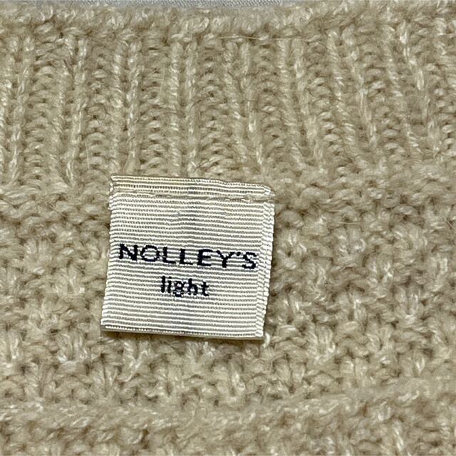 NOLLEY'S(ノーリーズ)の★NOLLEY’S★ノーリーズ アンゴラ混 ケーブルニット レディースのトップス(ニット/セーター)の商品写真