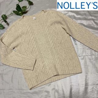 ノーリーズ(NOLLEY'S)の★NOLLEY’S★ノーリーズ アンゴラ混 ケーブルニット(ニット/セーター)