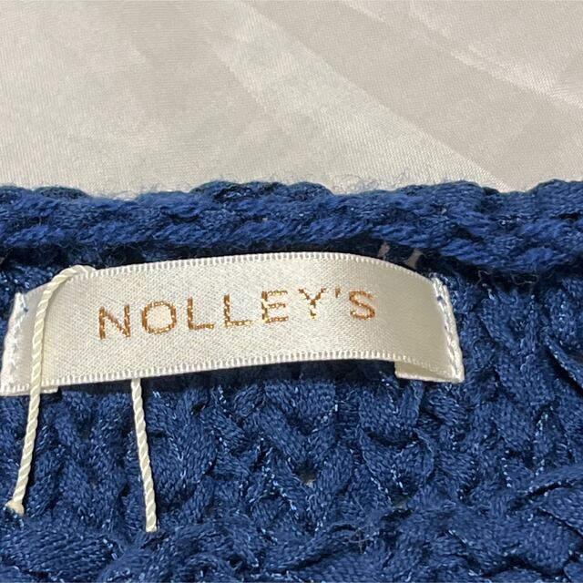 NOLLEY'S(ノーリーズ)の【新品タグ付き】⭐️NOLLEY’S⭐️ノーリーズ コットンセーター レディースのトップス(ニット/セーター)の商品写真