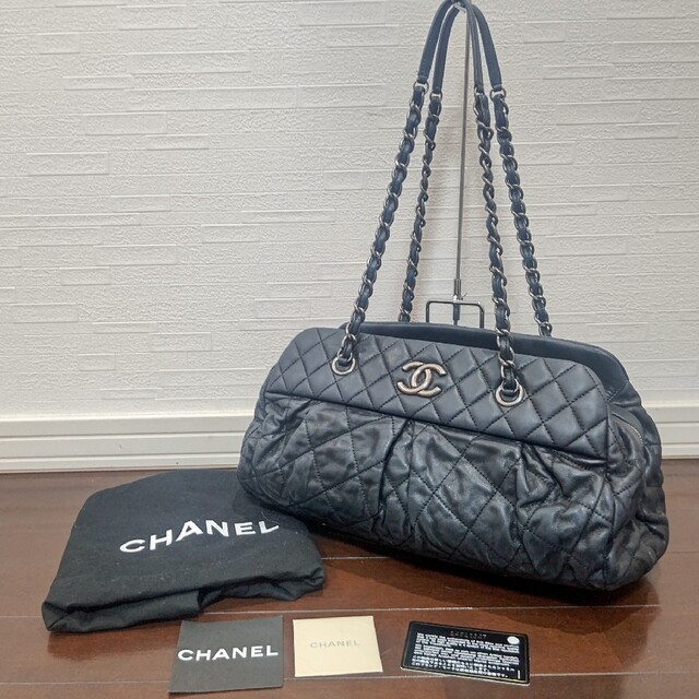 レディースCHANEL☆シャネル☆マトラッセ☆ココマーク☆ショルダーバッグ☆ボストンバッグ