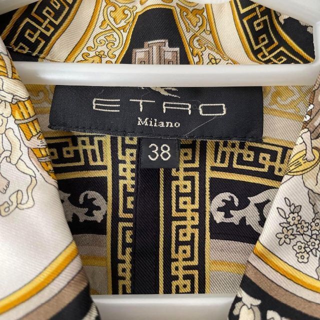 A エトロ ETRO ブラウス サテン ペイズリー ブラウス カットソー