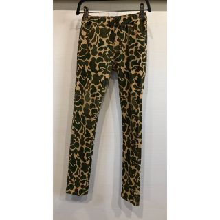 ジャンクストアー(JUNK STORE)の1642 JUNKSTORE カモフラ　ストレッチ　スリムパンツ　140(パンツ/スパッツ)