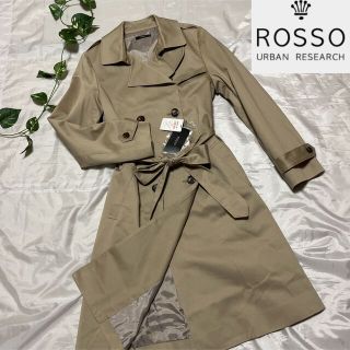 アーバンリサーチロッソ(URBAN RESEARCH ROSSO)の【新品タグ付き】★URBAN RESEARCH ROSSO★ロッソトレンチコート(トレンチコート)