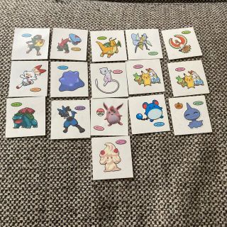 ポケモン(ポケモン)のポケモンシール(ノベルティグッズ)