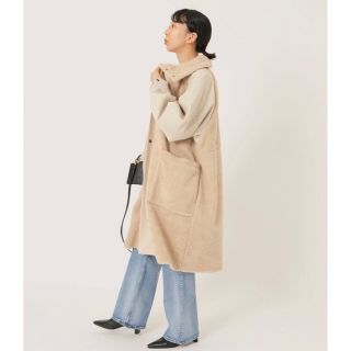 ヴァシュモン VACHEMENT 22AW IENA別注 ボアコンビコート ロング