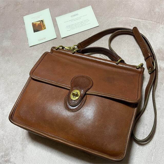 COACH オールドコーチ 茶レザー ブラウン2way ウィリス | gellonautos.cl