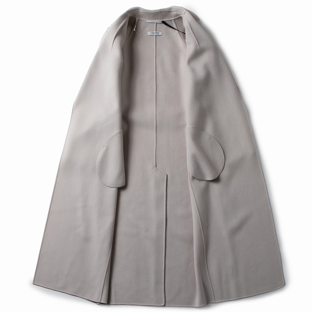 Max Mara(マックスマーラ)のエス マックス マーラ 'S MAX MARA POLDO ピュア ヴァージンウール ダブルフェイス コート 90160923 0001 071 レディースのジャケット/アウター(ロングコート)の商品写真