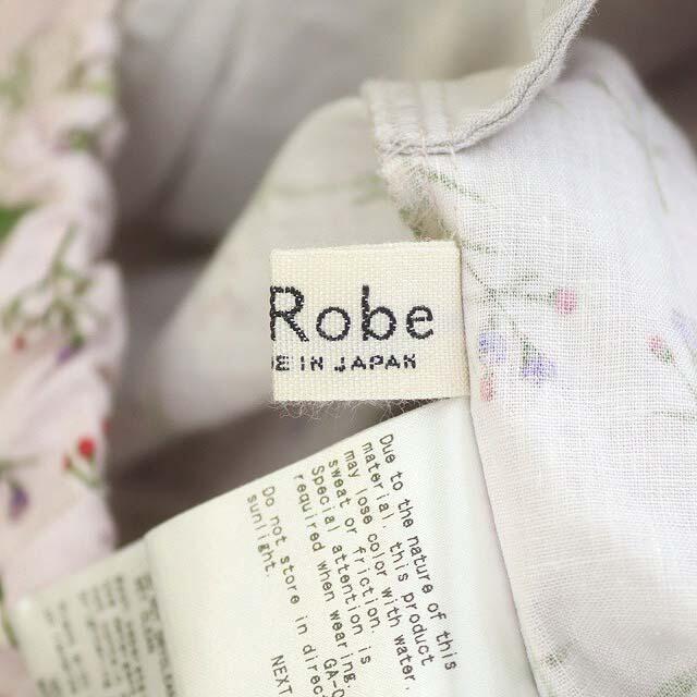 nest Robe(ネストローブ)のネストローブ ×轟木節子 21SS スカート ロング フレア リネン 花柄 レディースのスカート(ロングスカート)の商品写真