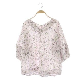 ネストローブ(nest Robe)のネストローブ ×轟木節子 21SS UpcycleLinoflowersブラウス(その他)