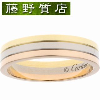 カルティエ(Cartier)の（美品）カルティエ CARTIER スリー カラー リング ルイカルティエ ヴァンドーム 指輪 ＃58 K18 WG × YG × PG CRB4052158 8566(リング(指輪))