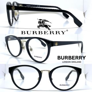 バーバリー(BURBERRY)のBurberry バーバリー メガネフレーム BE2360D 3001 ブラック(サングラス/メガネ)