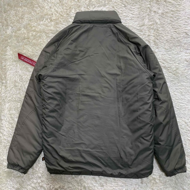 ALPHA INDUSTRIES(アルファインダストリーズ)のアルファインダストリーズ コールドパーカー ミリタリージャケット カーキ S メンズのジャケット/アウター(ダウンジャケット)の商品写真