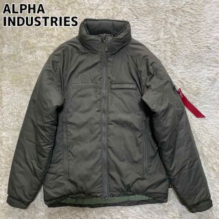 アルファインダストリーズ(ALPHA INDUSTRIES)のアルファインダストリーズ コールドパーカー ミリタリージャケット カーキ S(ダウンジャケット)