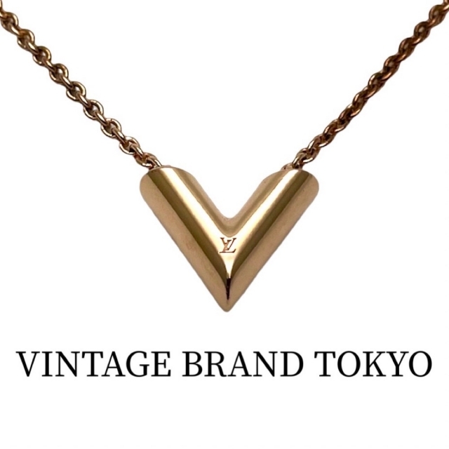 LOUIS VUITTON ルイヴィトン ネックレス コリエ エセンシャルV