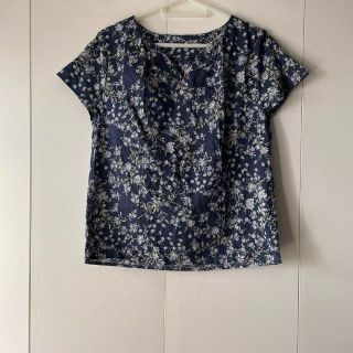 シンプリシテェ(Simplicite)のSIMPLICITE シンプリシテェ 花柄 ブラウス シャツ カットソー トップ(シャツ/ブラウス(半袖/袖なし))