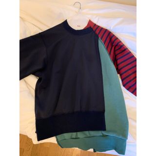 カラー(kolor)のkolor BEACON | 22WBM-T03232 | NAVY BLUE(スウェット)