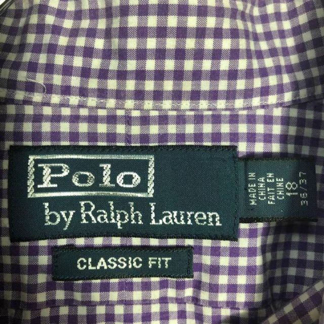 POLO RALPH LAUREN(ポロラルフローレン)のポロラルフローレン CLASSIC FIT ギンガムチェック XL相当 メンズのトップス(シャツ)の商品写真