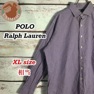 ポロラルフローレン(POLO RALPH LAUREN)のポロラルフローレン CLASSIC FIT ギンガムチェック XL相当(シャツ)