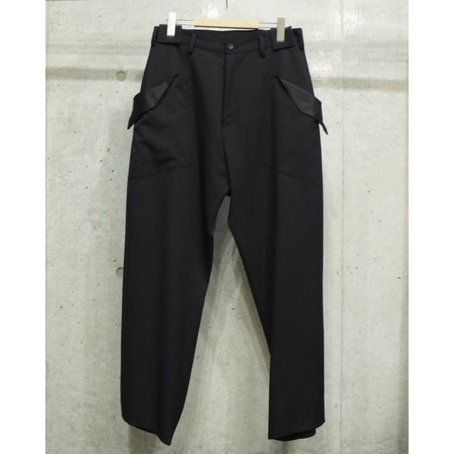 Yohji Yamamoto(ヨウジヤマモト)の22S/S【極美品】sulvam ノータックフラップパンツ M スラックス メンズのパンツ(スラックス)の商品写真