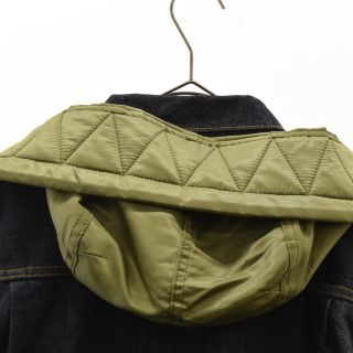 sacai - Sacai サカイ 19AW DENIM JACKET サイドジップ フード