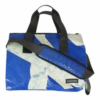 フライターグ(FREITAG)のFREITAG フライターグ 2WAY ショルダー ハンド トート バッグ ブルー系【中古】(ショルダーバッグ)