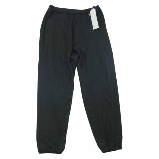 コモリ(COMOLI)のCOMOLI コモリ 22SS V01-06008 シルク トラック ニット パンツ charcoal チャコール系 3【美品】【中古】(その他)