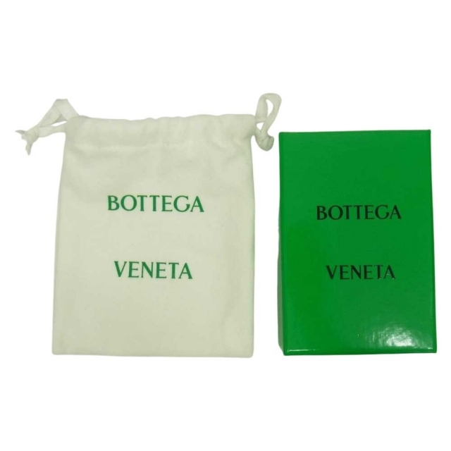 Bottega Veneta(ボッテガヴェネタ)のBOTTEGAVENETA ボッテガヴェネタ 596579 イントレチャート コインケース ブラック系【中古】 メンズのファッション小物(コインケース/小銭入れ)の商品写真