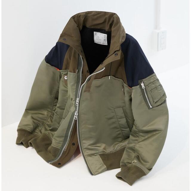 sacai(サカイ)のsacai Nylon Twill x Outdoor Blouson メンズのジャケット/アウター(ナイロンジャケット)の商品写真