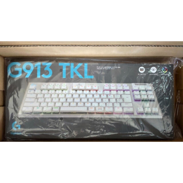 Logicool G913-TKL-TCWH タクタイル ホワイト 国内正規品