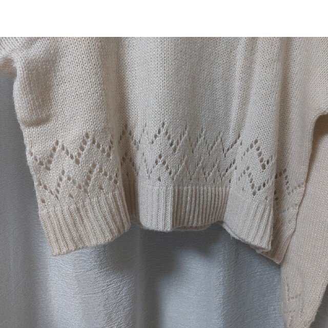 襟付きセーター レディースのトップス(ニット/セーター)の商品写真