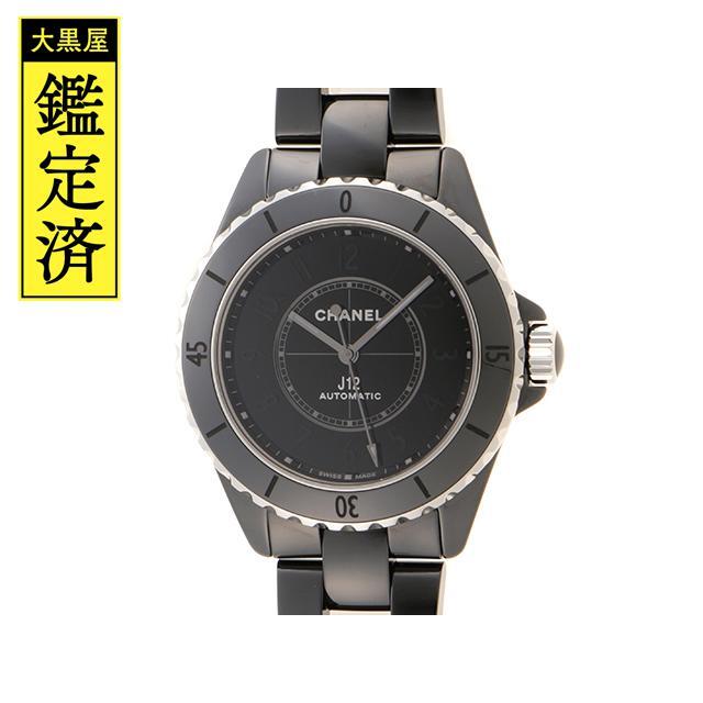 CHANEL - シャネル J12 ファントム セラミック 自動巻き メンズ時計 【434】