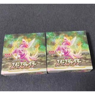 ポケモン(ポケモン)のポケモンカード　スペースジャグラー シュリンクなし　2BOX(Box/デッキ/パック)