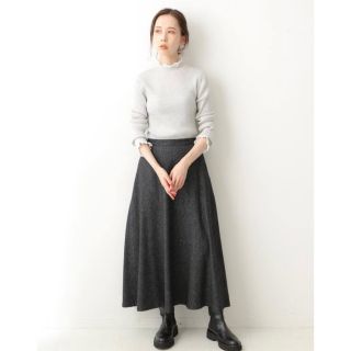 イエナ(IENA)のIENA ♡ イエナ Sustaina Tweed フレアスカート 34(ロングスカート)