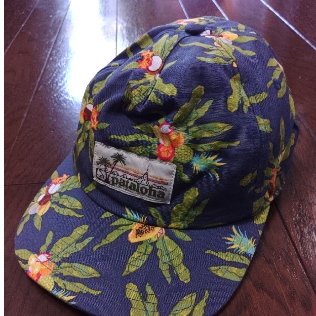 patagonia　pataloha キャップ　帽子　ハワイ限定　総柄　花柄メンズ