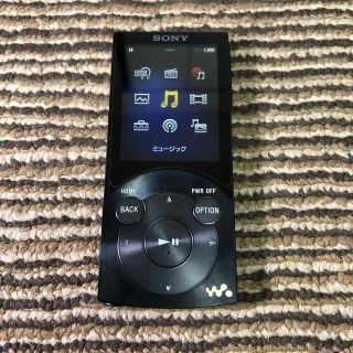 ウォークマン(WALKMAN)のSONY(ソニー) ウォークマン NW-S745 16GB ブラック(ポータブルプレーヤー)