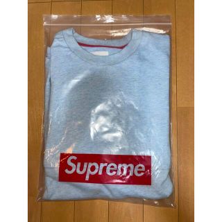 シュプリーム(Supreme)のsupreme  長袖Tシャツ　ブルー(Tシャツ/カットソー(七分/長袖))