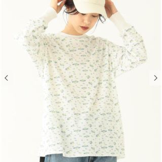 ビームスボーイ(BEAMS BOY)のBEAMS BOY フラワーワッフルロングスリーブ カットソー(Tシャツ(長袖/七分))