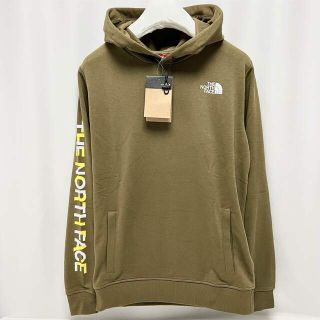 ザノースフェイス(THE NORTH FACE)のS 新品 海外限定 ノースフェイス スウェット パーカ アーム ロゴ フーディ (パーカー)