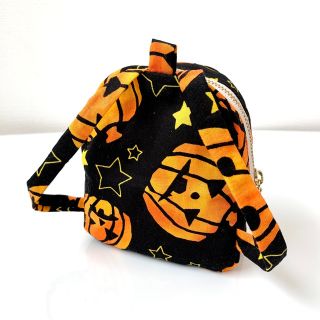 •SALE中•ハンドメイド★5.リュック型ミニポーチ★ハロウィン(その他)