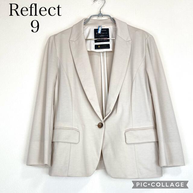 ReFLEcT(リフレクト)の【美品】リフレクト 匠ジャケット グレージュ レディースのジャケット/アウター(テーラードジャケット)の商品写真