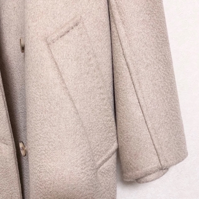 MaxMara カシミヤ100 コート ベージュ 白タグ 定価53万