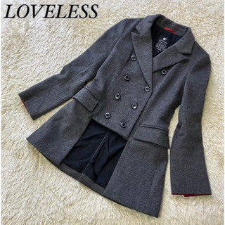 LOVELESS - ✨美品・希少✨LOVELESS ジャケットコート ダブルブレスト 燕尾服 34