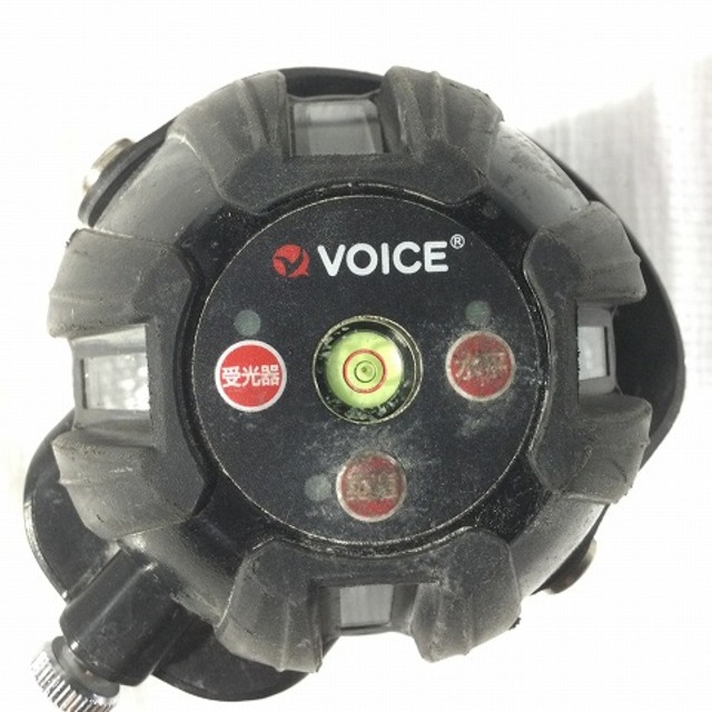 ☆品☆ VOICE 5 ライン レッドレーザー 墨出し器 VLR-5X ケース入り 4方向大矩照射モデル 測定工具 60100