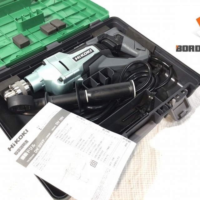 ☆未使用品☆HiKOKI ハイコーキ 19mm 振動ドリル DV19V ケース付き 60370